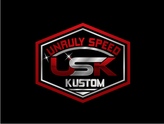 Unruly speed kustom  logo design by BintangDesign