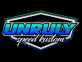 Unruly speed kustom  logo design by ingepro