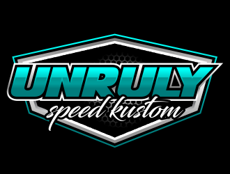 Unruly speed kustom  logo design by ingepro