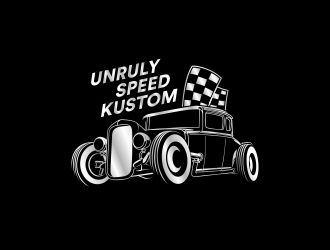 Unruly speed kustom  logo design by yogilegi