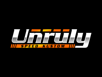 Unruly speed kustom  logo design by hidro