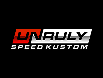 Unruly speed kustom  logo design by puthreeone