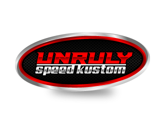 Unruly speed kustom  logo design by yans