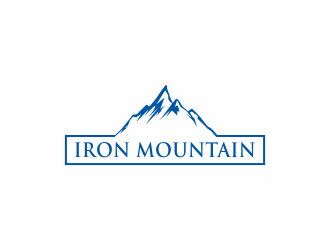 Iron Mountain logo design by y7ce