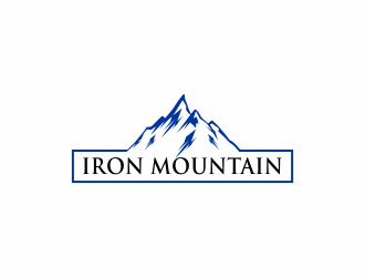 Iron Mountain logo design by y7ce