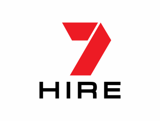 Seven7 Hire  logo design by eagerly