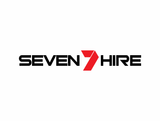 Seven7 Hire  logo design by eagerly