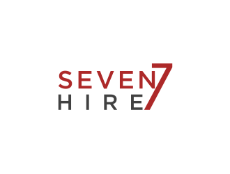 Seven7 Hire  logo design by bricton