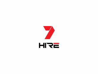 Seven7 Hire  logo design by eagerly