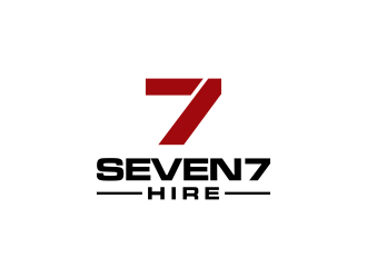 Seven7 Hire  logo design by RIANW