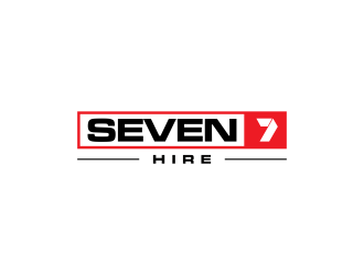 Seven7 Hire  logo design by haidar