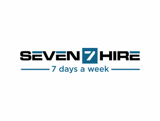 Seven7 Hire  logo design by hopee