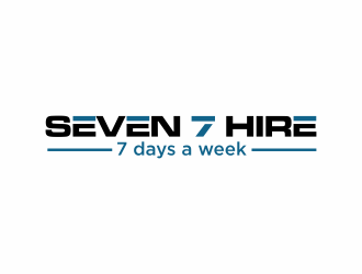 Seven7 Hire  logo design by hopee