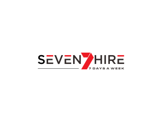 Seven7 Hire  logo design by haidar