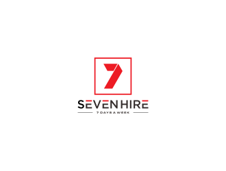 Seven7 Hire  logo design by haidar