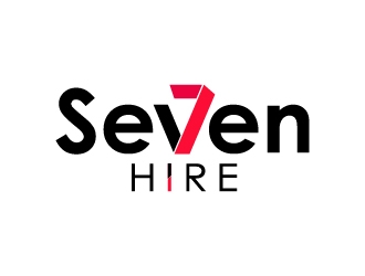 Seven7 Hire  logo design by BeezlyDesigns