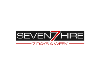 Seven7 Hire  logo design by hopee