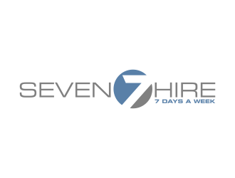 Seven7 Hire  logo design by ekitessar