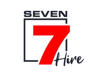 Seven7 Hire  logo design by AamirKhan