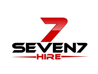 Seven7 Hire  logo design by AamirKhan