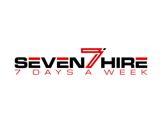 Seven7 Hire  logo design by lexipej