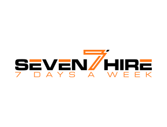 Seven7 Hire  logo design by lexipej