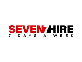 Seven7 Hire  logo design by lexipej