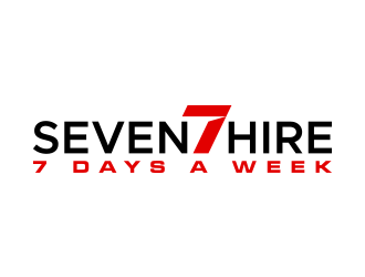 Seven7 Hire  logo design by lexipej