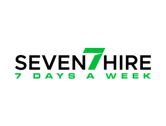 Seven7 Hire  logo design by lexipej