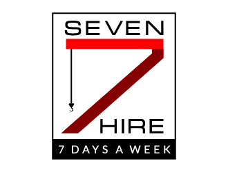 Seven7 Hire  logo design by Ultimatum