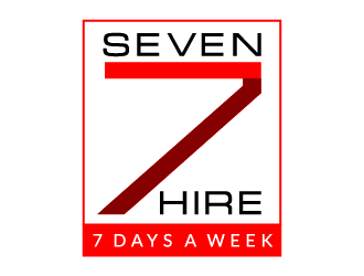 Seven7 Hire  logo design by Ultimatum