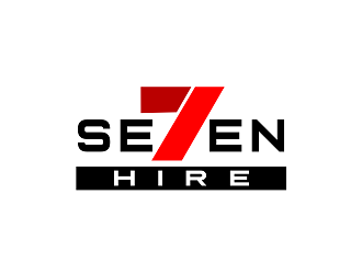 Seven7 Hire  logo design by haze