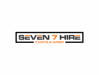 Seven7 Hire  logo design by eagerly