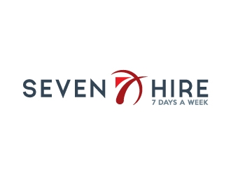 Seven7 Hire  logo design by alxmihalcea