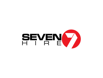 Seven7 Hire  logo design by oke2angconcept