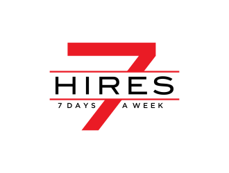 Seven7 Hire  logo design by DiDdzin