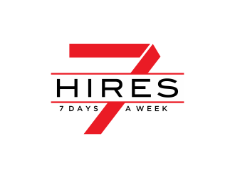 Seven7 Hire  logo design by DiDdzin