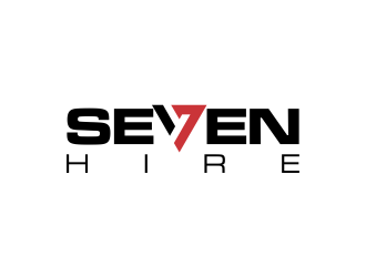 Seven7 Hire  logo design by oke2angconcept