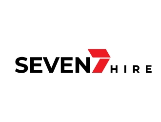 Seven7 Hire  logo design by bigboss