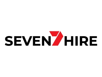 Seven7 Hire  logo design by bigboss