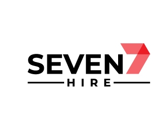 Seven7 Hire  logo design by bigboss