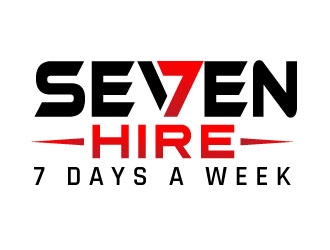 Seven7 Hire  logo design by MonkDesign