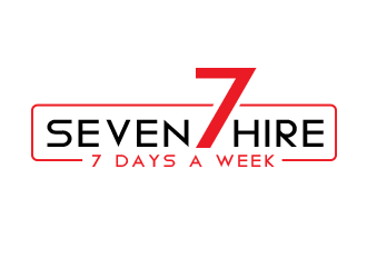 Seven7 Hire  logo design by BeDesign