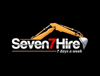 Seven7 Hire  logo design by Suvendu