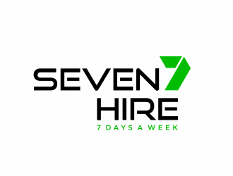 Seven7 Hire  logo design by scolessi