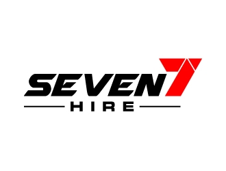 Seven7 Hire  logo design by KDesigns