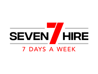 Seven7 Hire  logo design by ingepro