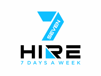 Seven7 Hire  logo design by scolessi