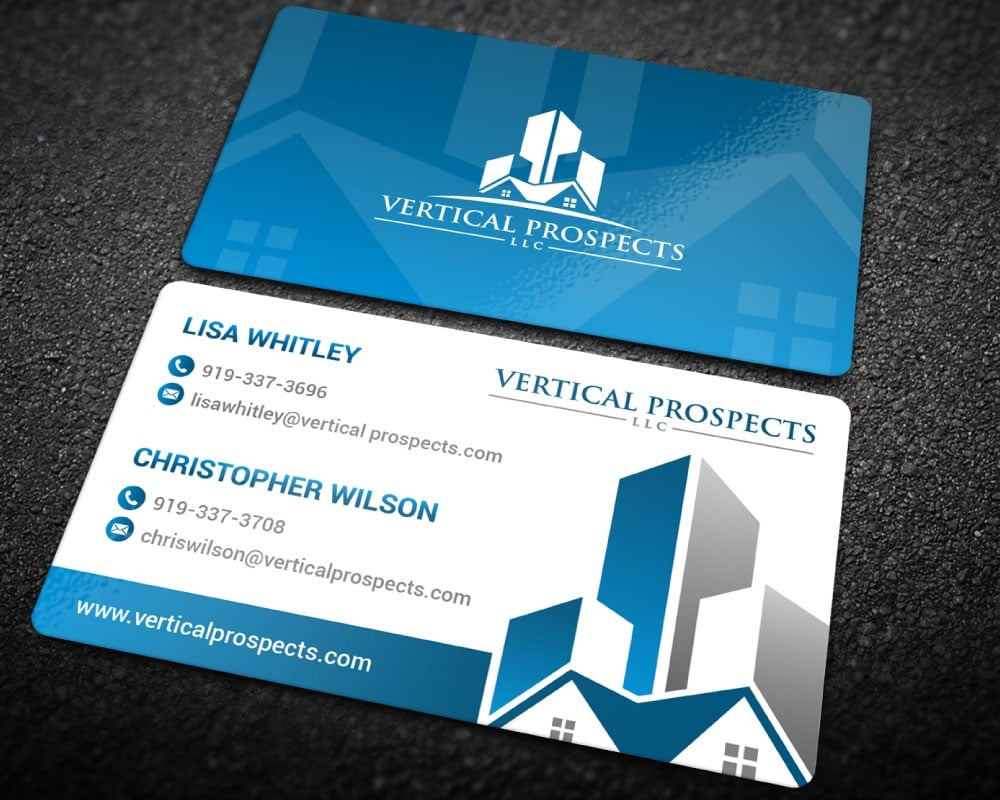 Vertical Prospects LLC logo design by Boomstudioz