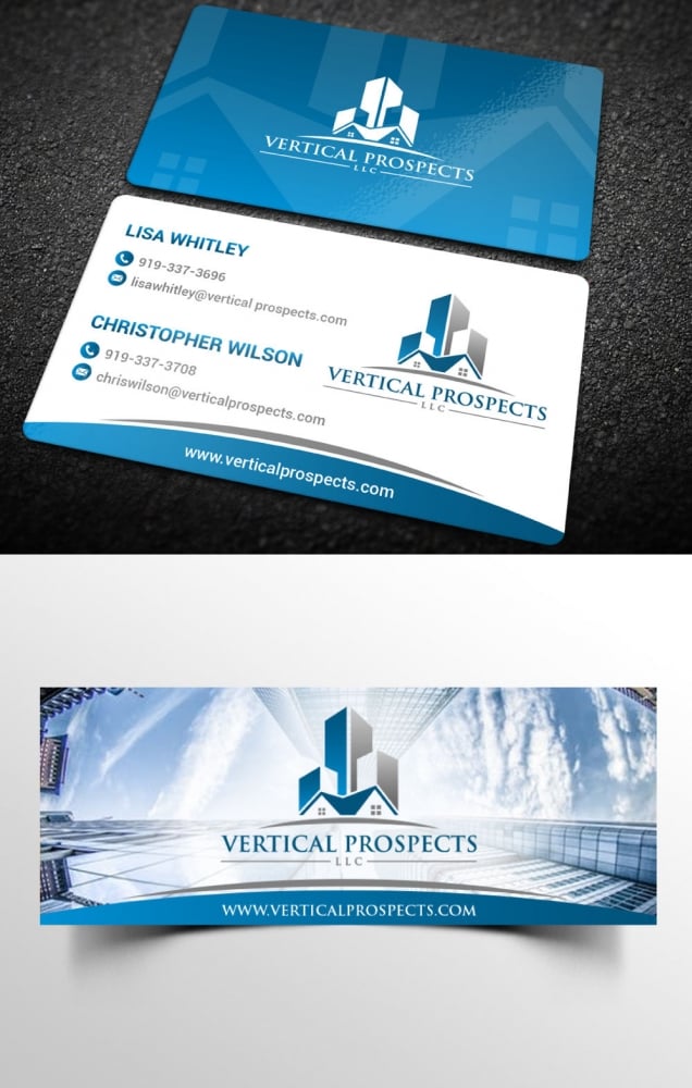 Vertical Prospects LLC logo design by Boomstudioz